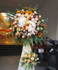 Kệ Hoa Khai Trương Huy Hoàng