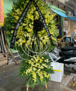 Lẵng hoa Lan VIP kính viếng