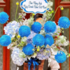 Lẵng hoa chúc mừng