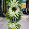 Hoa tang lễ màu trắng 