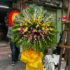 Lẵng hoa Lan đám tang