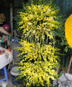Vòng hoa tang lễ truyền thống giá rẻ