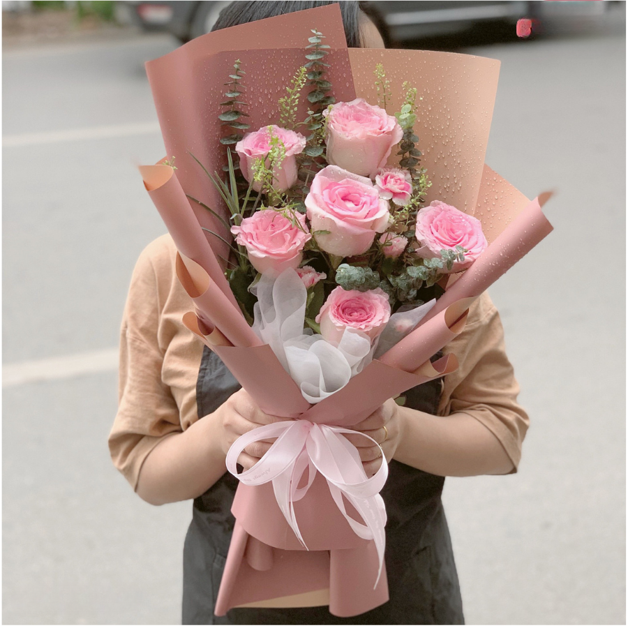 bó hoa sinh nhật để tặng vợ